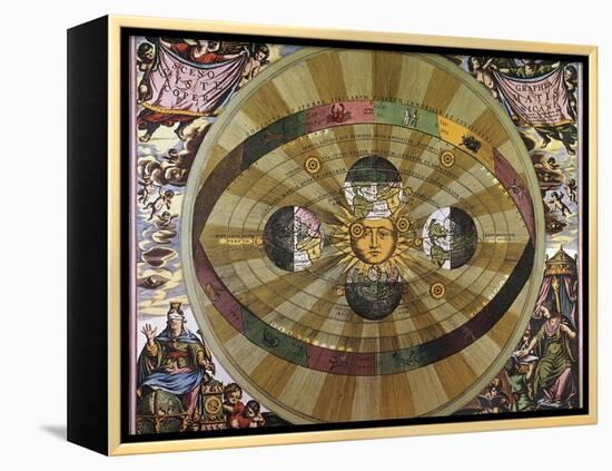 Copernican Universe-null-Framed Premier Image Canvas