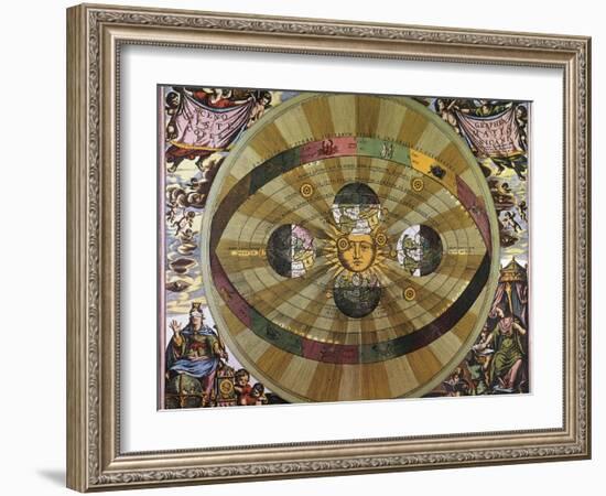 Copernican Universe-null-Framed Giclee Print