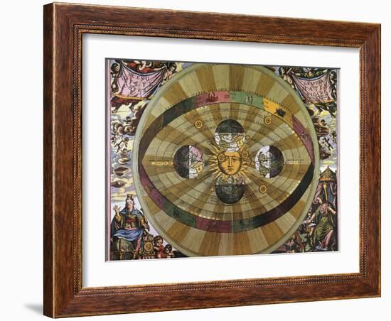 Copernican Universe-null-Framed Giclee Print