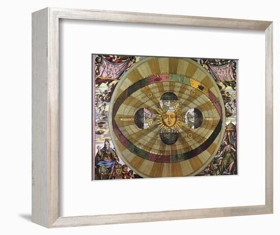 Copernican Universe-null-Framed Premium Giclee Print