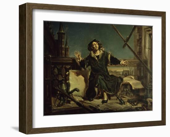 Copernicus in the Tower at Frombork-Jan Matejko-Framed Giclee Print