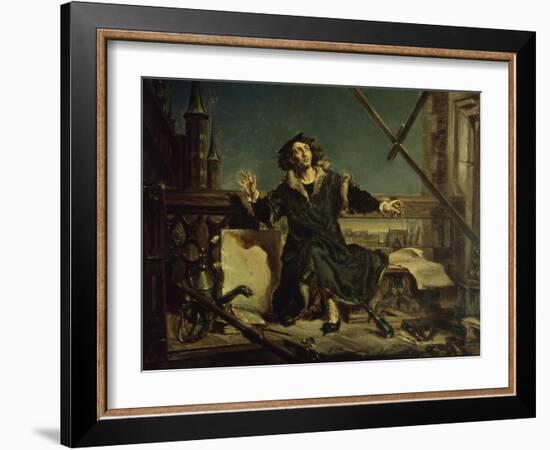 Copernicus in the Tower at Frombork-Jan Matejko-Framed Giclee Print