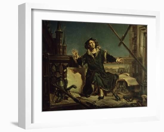 Copernicus in the Tower at Frombork-Jan Matejko-Framed Giclee Print