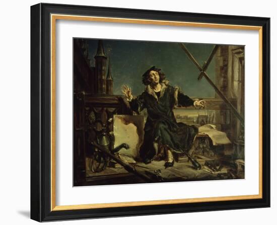 Copernicus in the Tower at Frombork-Jan Matejko-Framed Giclee Print