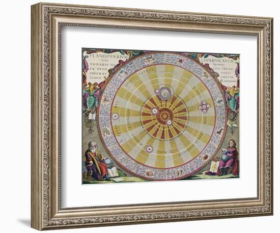 Copernicus's System-Andreas Cellarius-Framed Photographic Print