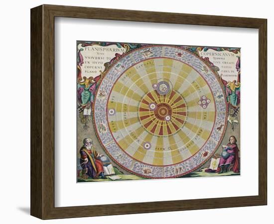 Copernicus's System-Andreas Cellarius-Framed Photographic Print