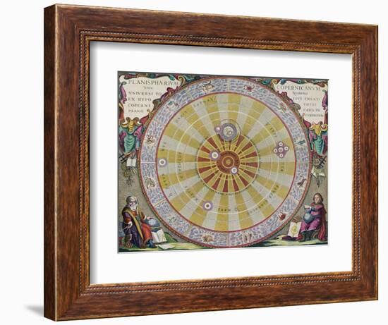 Copernicus's System-Andreas Cellarius-Framed Photographic Print