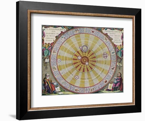 Copernicus's System-Andreas Cellarius-Framed Photographic Print