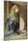 Copie d'après Verrocchio : détail d'un ange dans le baptême du Christ (Florence, Offices)-Andrea del Verrocchio-Mounted Giclee Print