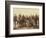 Coporal Paul Weinert and gunners of Battery "E" 1st Artillery-John C. H. Grabill-Framed Photographic Print