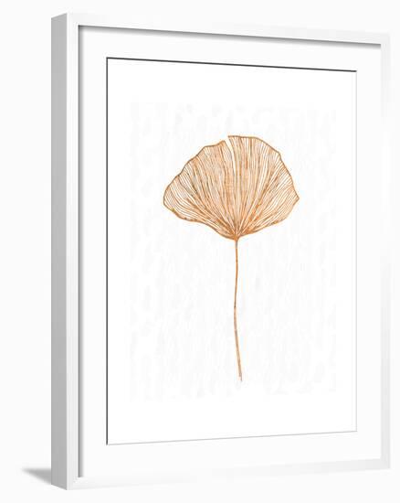 Copper Botanical 3-Kimberly Allen-Framed Art Print