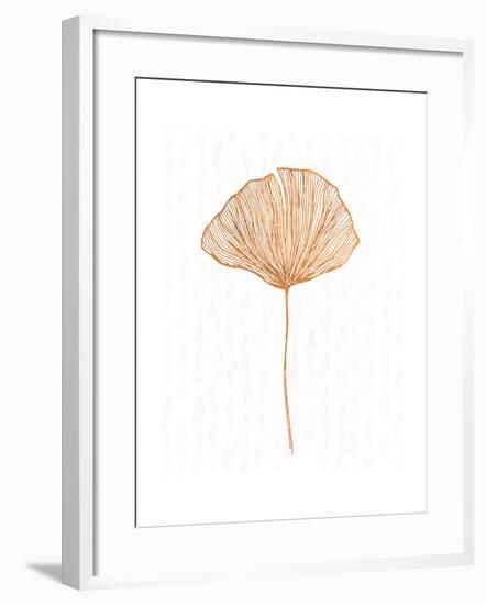 Copper Botanical 3-Kimberly Allen-Framed Art Print