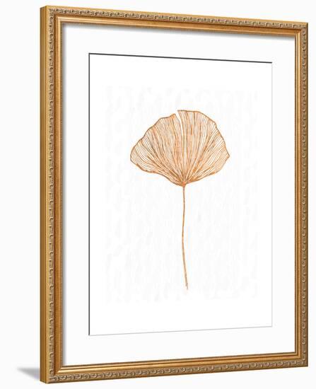 Copper Botanical 3-Kimberly Allen-Framed Art Print