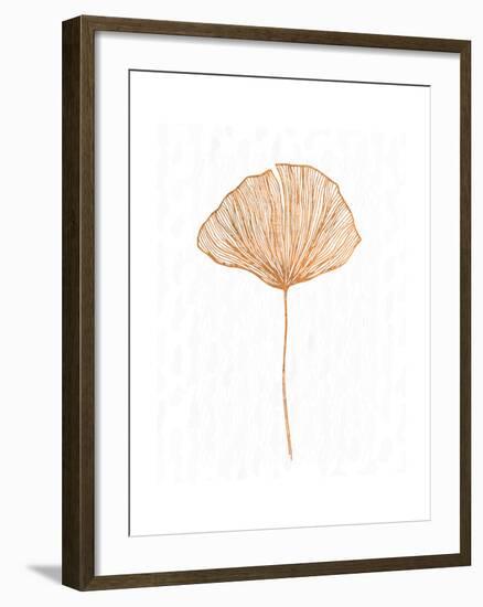 Copper Botanical 3-Kimberly Allen-Framed Art Print