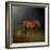 Copper Colt in the Moon Light-Jai Johnson-Framed Giclee Print