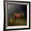 Copper Colt in the Moon Light-Jai Johnson-Framed Giclee Print