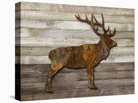 Copper Deer-Mark Chandon-Framed Stretched Canvas