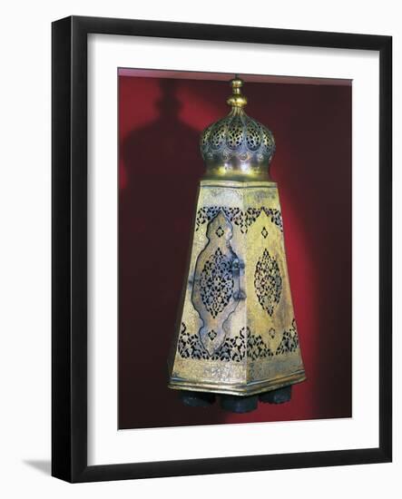 Copper Lantern, 1481-1512, Ottoman Civilization, 15th-16th Century-null-Framed Giclee Print