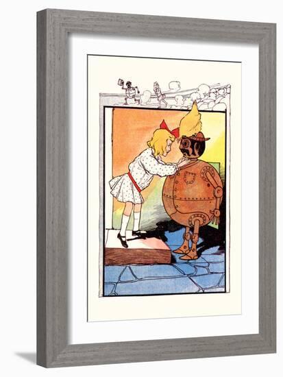Copper Man-John R. Neill-Framed Art Print