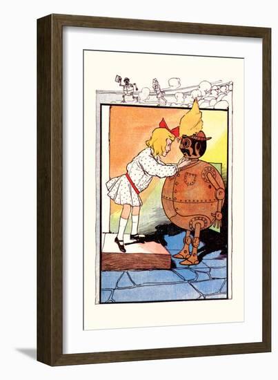 Copper Man-John R. Neill-Framed Art Print