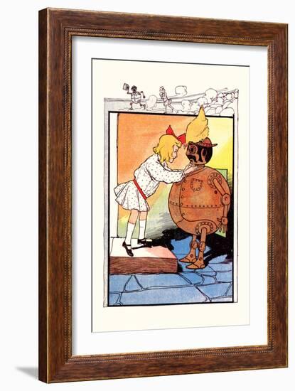 Copper Man-John R. Neill-Framed Art Print