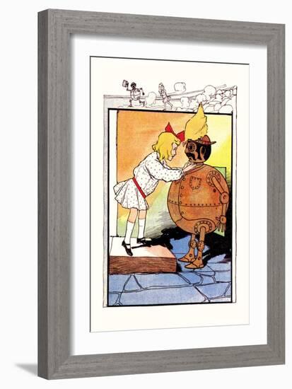 Copper Man-John R. Neill-Framed Art Print