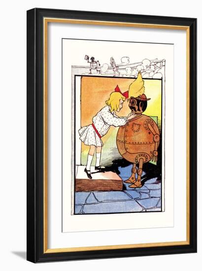 Copper Man-John R. Neill-Framed Art Print