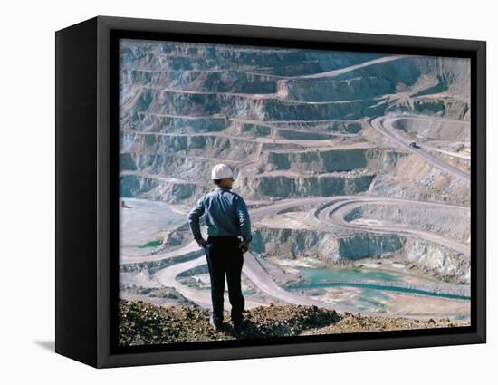 Copper Mining-Adam Woolfitt-Framed Premier Image Canvas