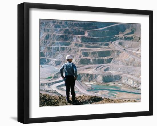 Copper Mining-Adam Woolfitt-Framed Photographic Print