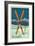 Copper Mountain, Colorado - Crossed Skis-Lantern Press-Framed Art Print