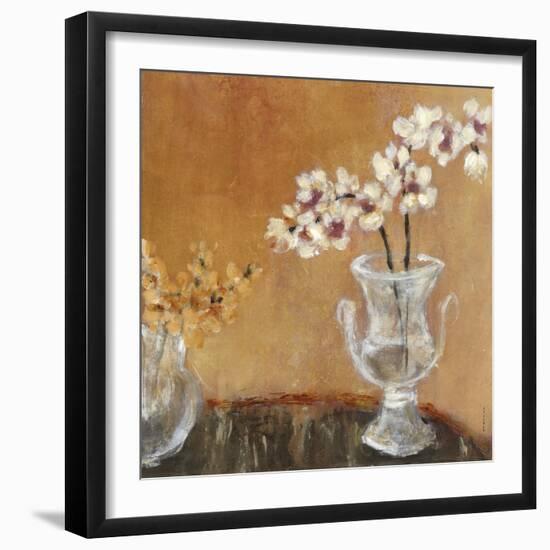 Copper Orchids II-Hollack-Framed Giclee Print