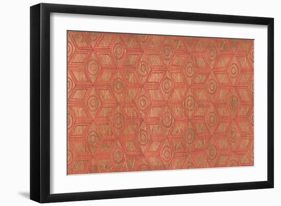 Copper Pattern I-Kathrine Lovell-Framed Art Print