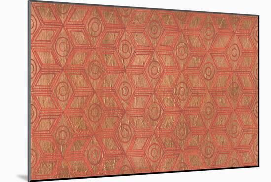 Copper Pattern I-Kathrine Lovell-Mounted Art Print