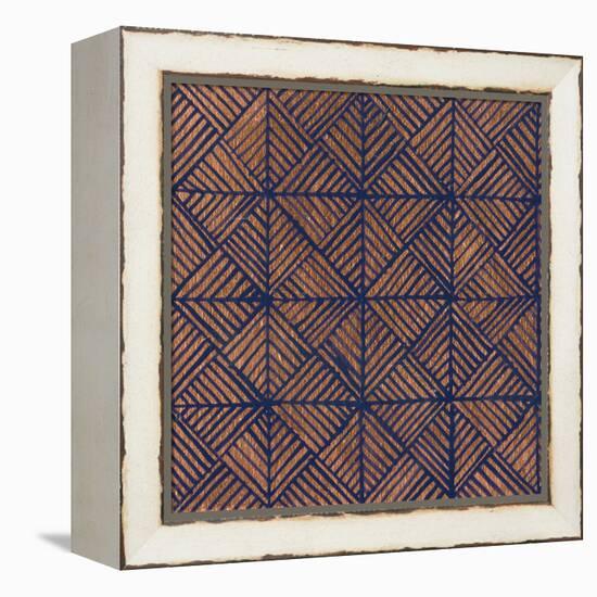 Copper Pattern II-Kathrine Lovell-Framed Stretched Canvas