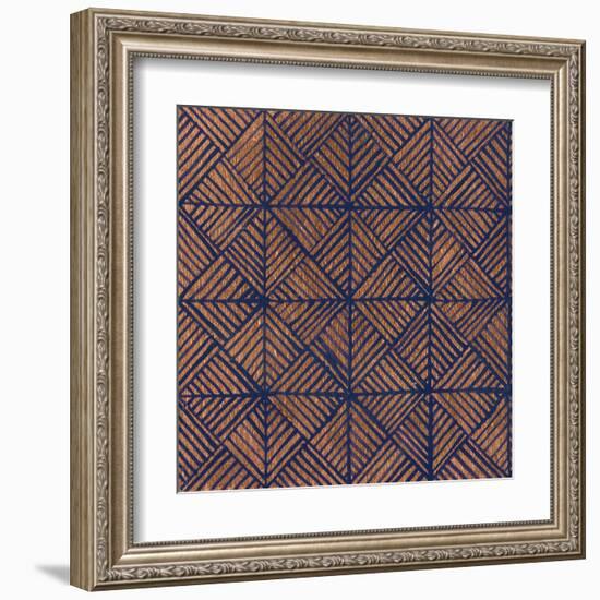 Copper Pattern II-Kathrine Lovell-Framed Art Print
