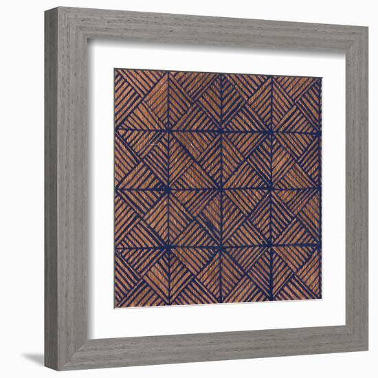 Copper Pattern II-Kathrine Lovell-Framed Art Print