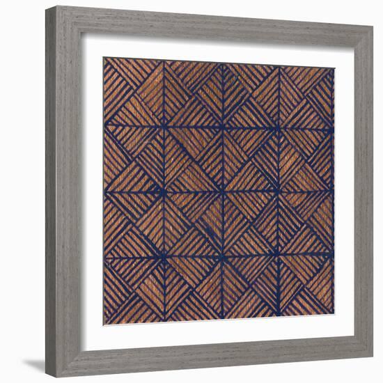 Copper Pattern II-Kathrine Lovell-Framed Art Print