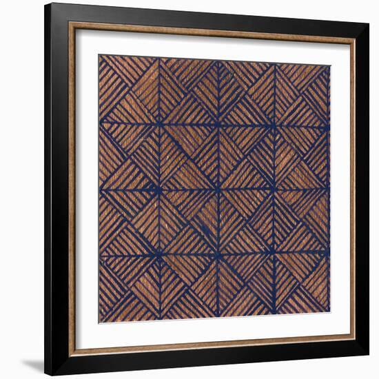 Copper Pattern II-Kathrine Lovell-Framed Art Print