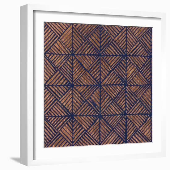 Copper Pattern II-Kathrine Lovell-Framed Art Print