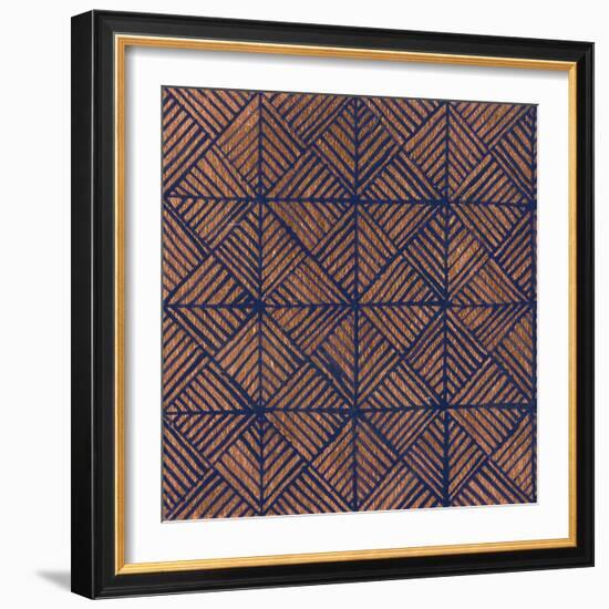 Copper Pattern II-Kathrine Lovell-Framed Art Print