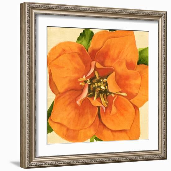 Copper Petals I-Annie Warren-Framed Premium Giclee Print