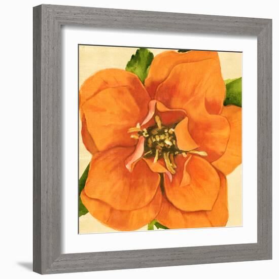 Copper Petals I-Annie Warren-Framed Premium Giclee Print