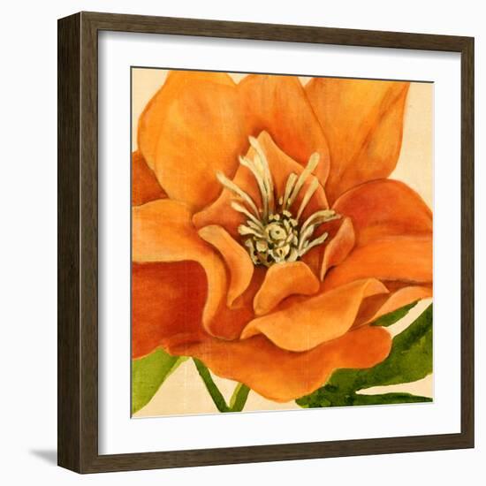 Copper Petals II-Annie Warren-Framed Art Print