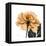 Copper Rose Black-Albert Koetsier-Framed Stretched Canvas