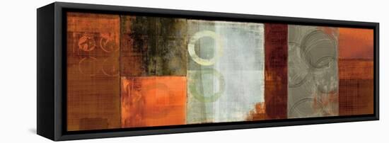 Copper Segments-Sloane Addison  -Framed Stretched Canvas