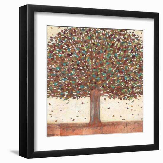 Copper Shimmer Tree-Norman Wyatt Jr.-Framed Art Print