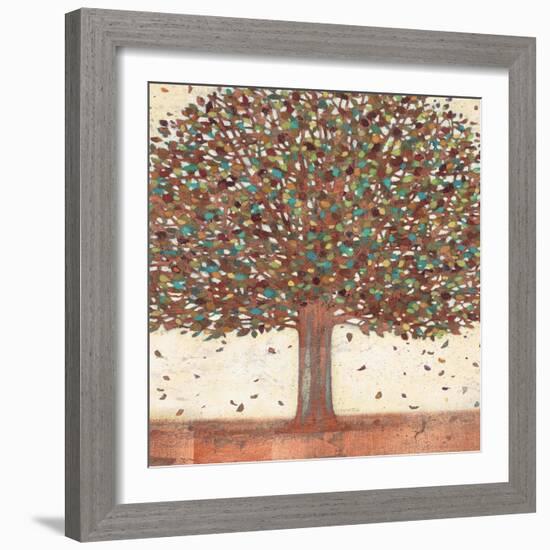 Copper Shimmer Tree-Norman Wyatt Jr.-Framed Art Print