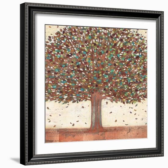 Copper Shimmer Tree-Norman Wyatt Jr.-Framed Art Print