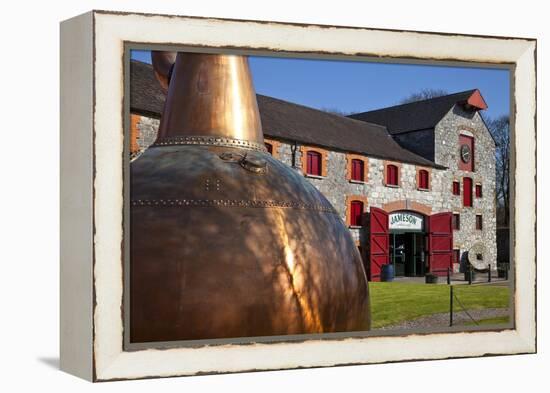 Copper Still at Midleton Whiskey Distillery, Midleton, County Cork, Ireland-null-Framed Premier Image Canvas