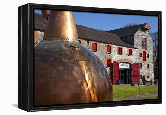 Copper Still at Midleton Whiskey Distillery, Midleton, County Cork, Ireland-null-Framed Premier Image Canvas